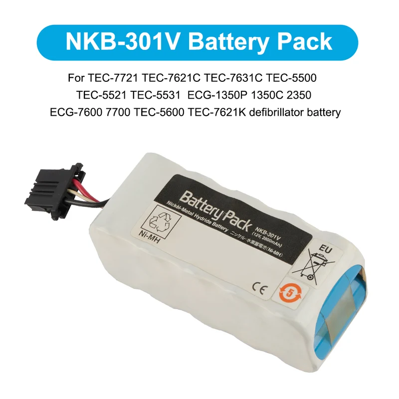 Nihon Kohden Cardiolife NKB-301V Defibrillator Battery