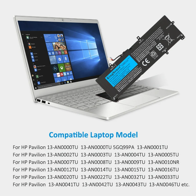 Battery For HP Pavilion HSTNN-IB8Q L27868-1C1 L28076-005 180612-219