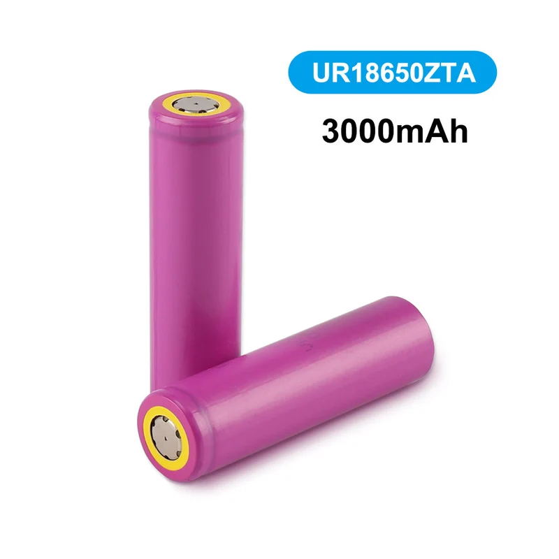 6PCS UR18650ZTA 18650 Rechargeable Li-ion Battery 3.7V 3000mAh
