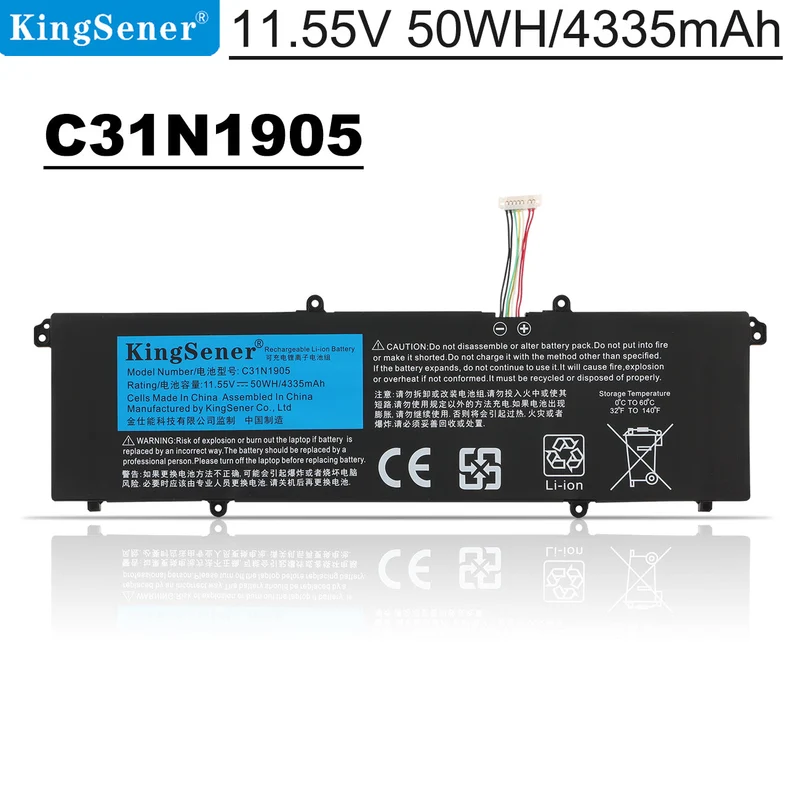 C31N1905 Battery for ASUS VivoBook S14 S433F S433FL S533FL V533F 50Wh