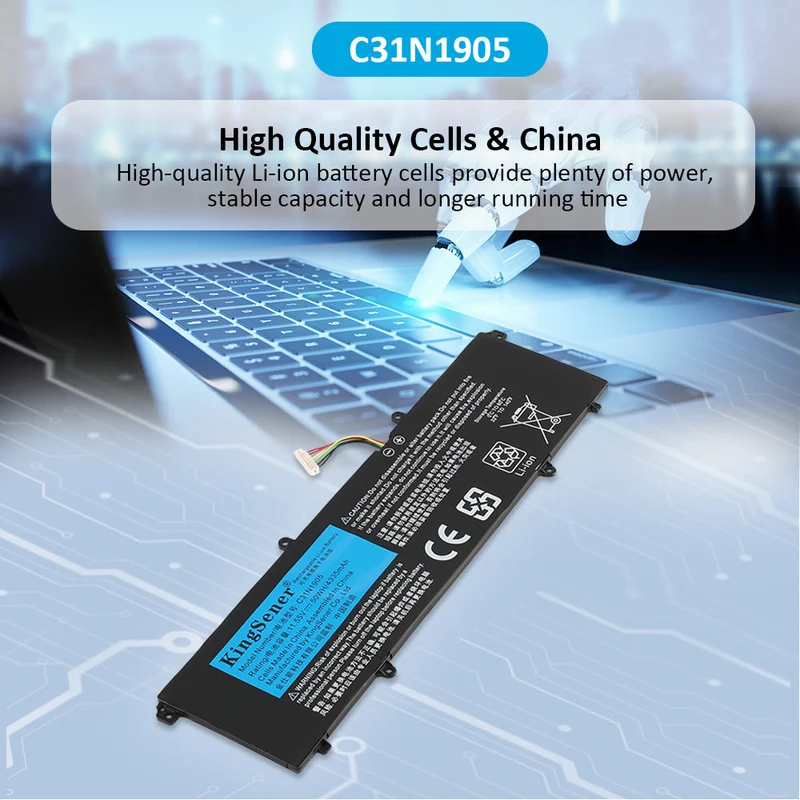 C31N1905 Battery for ASUS VivoBook S14 S433F S433FL S533FL V533F 50Wh