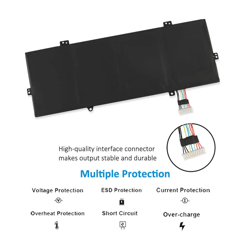 HB4593R1ECW Battery for Huawei MateBook X Pro MACH-W19 MACH-W29 7.6V 57.4Wh