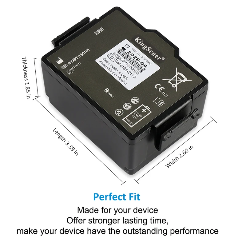 989803150161 AED Battery for Philips HeartStart FR3 12V 4.7Ah