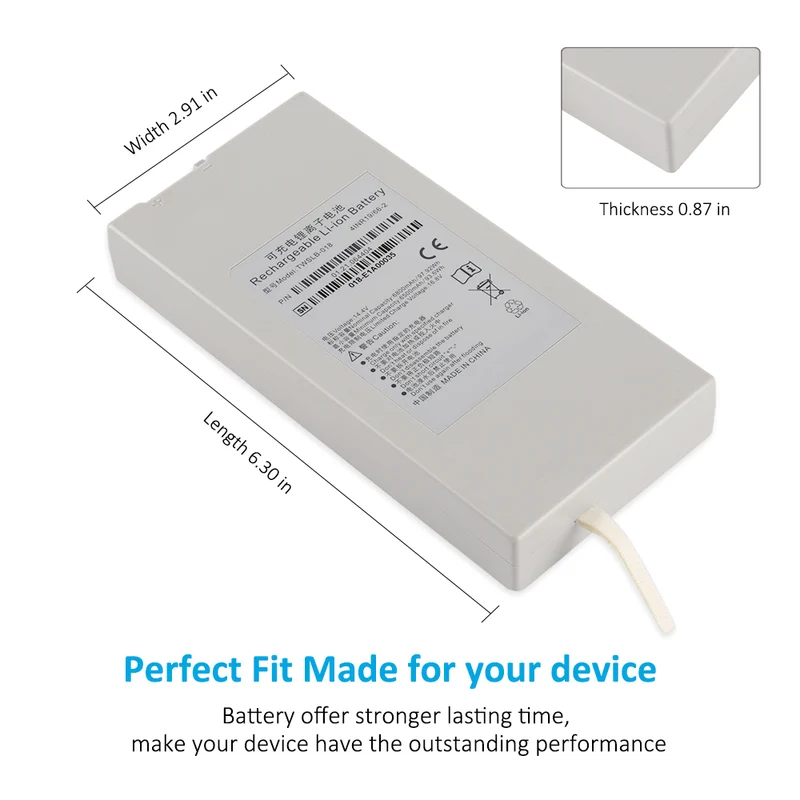 TWSLB-018 Battery for Edan Medical Device 6800mAh 14.4V