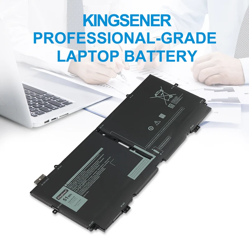52TWH Battery for Dell XPS 13 7390 2-in-1 P103G 51Wh