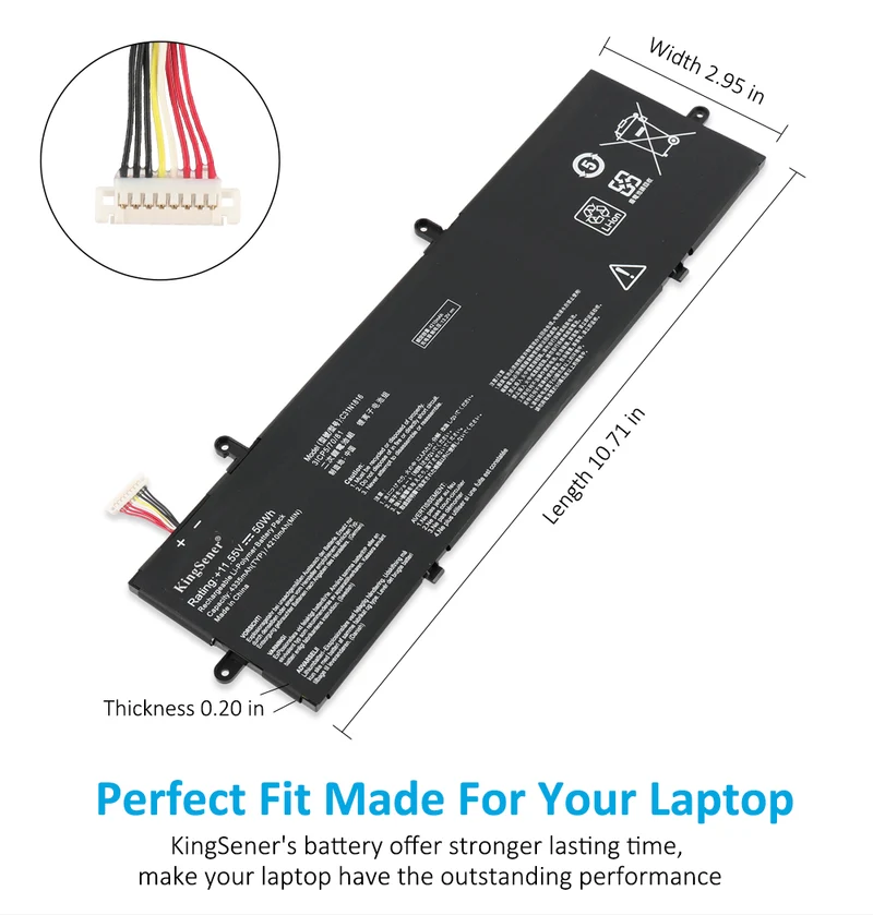 C31N1816 Battery for ASUS ZenBook Flip 13 UX362 50Wh