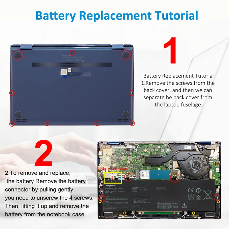 C31N1816 Battery for ASUS ZenBook Flip 13 UX362 50Wh