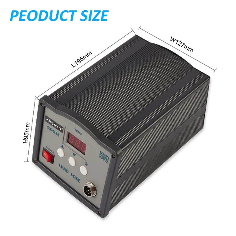 150W 220V Constant Temperature Soldering Iron Kit 205H