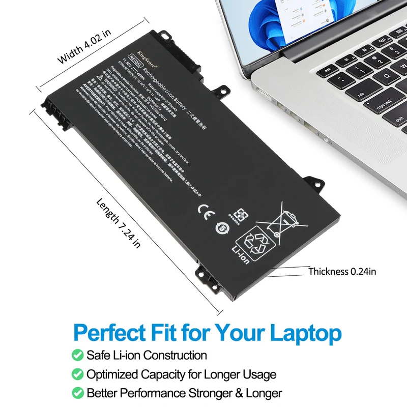 RE03XL Battery for HP ProBook 430 440 445 450 455 G6 G7