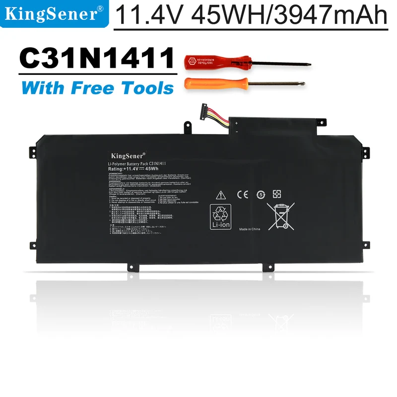 C31N1402 Battery for ASUS ZenBook UX305 UX305F UX305FA 45Wh