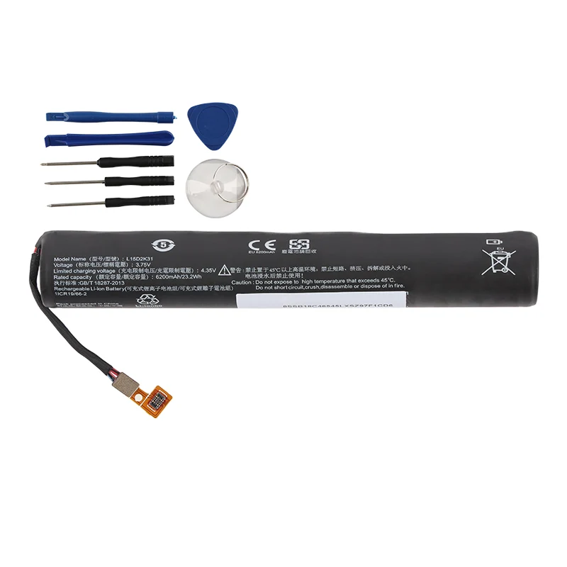 L15D2K31 Battery for Lenovo Yoga Tab3 YT3-850 6200mAh