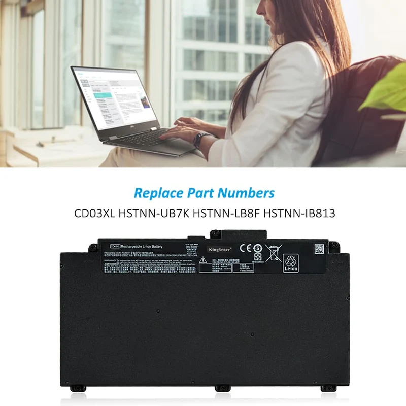 CD03XL Battery for HP ProBook 640 645 650 G4 G5 G7 48WH