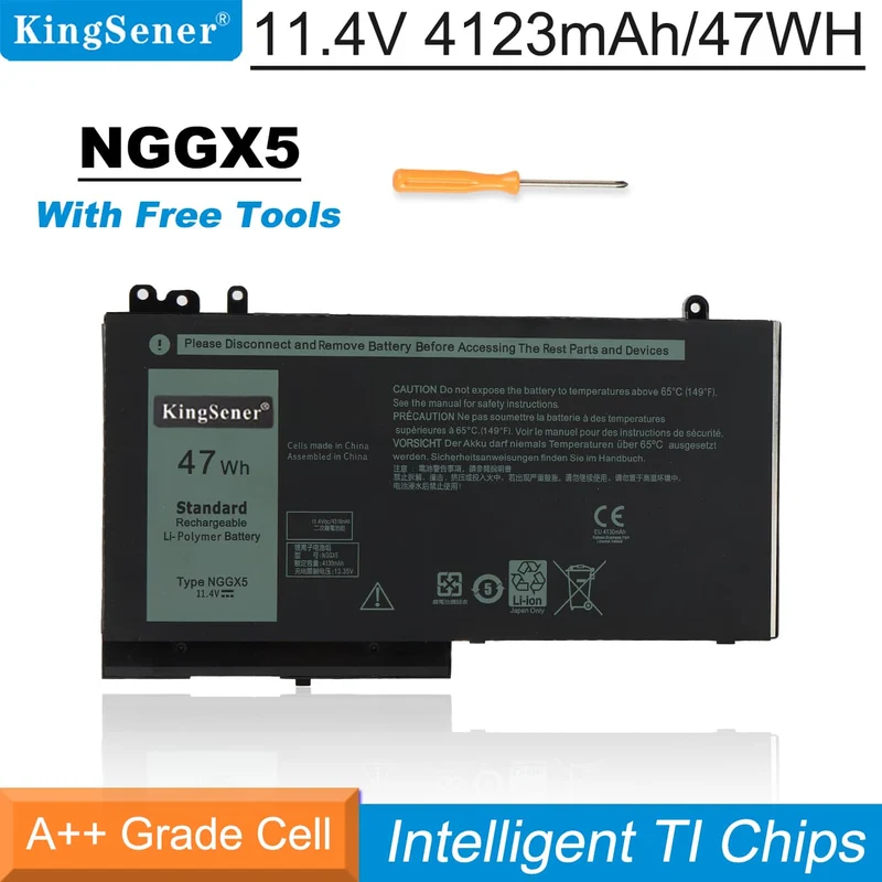 NGGX5 Battery for Dell Latitude E5270 E5470 E5570 M3510 47Wh
