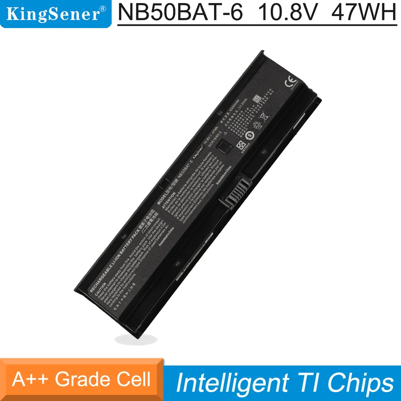 NB50BAT-6 Battery for Clevo Hasee ZX6-CP5S K670E-G4A6 47Wh