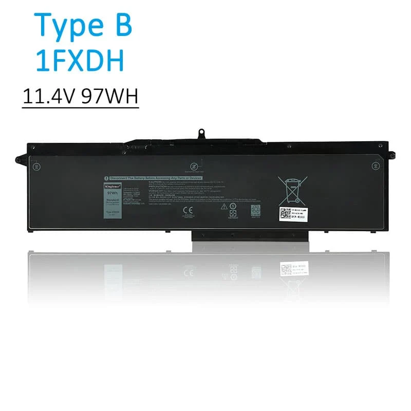 1FXDH Battery for Dell Precision 3541 3551 Latitude 15 97Wh