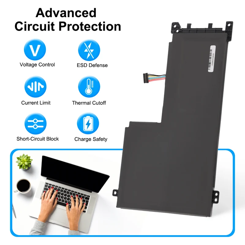 L19M3PF6 Battery for Lenovo IdeaPad 5-15IIL05 15ARE05 57Wh