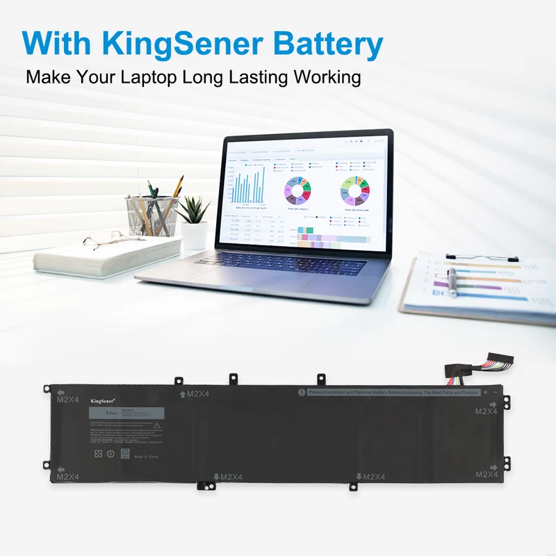 Dell XPS 15 9550 4GVGH 84Wh Battery Replacement