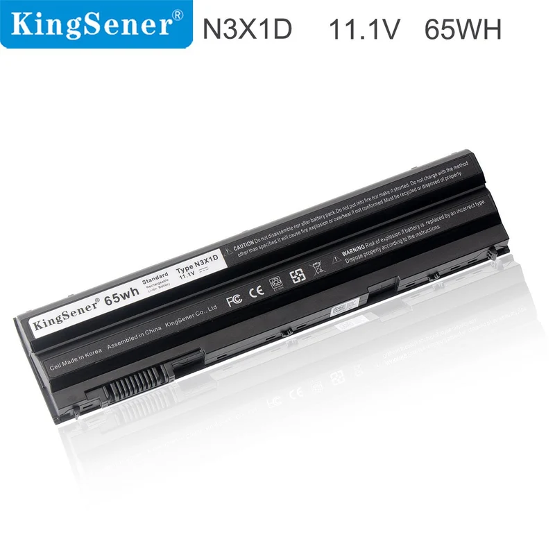 N3X1D Laptop Battery For Dell Latitude E6540 E6440 E5530 E5430 E6520 E6420