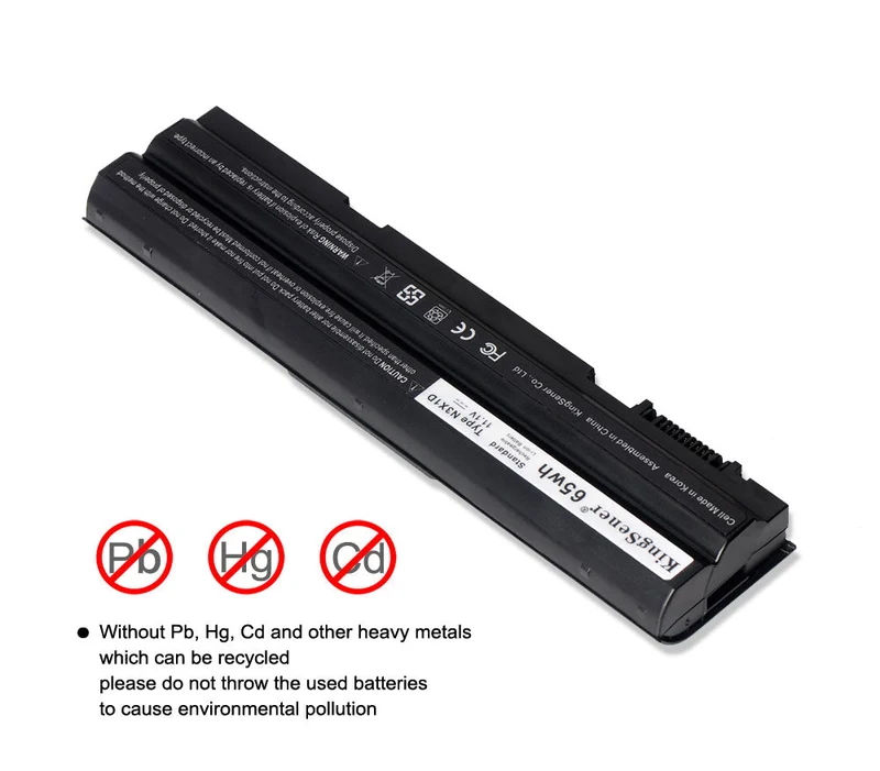 N3X1D Laptop Battery For Dell Latitude E6540 E6440 E5530 E5430 E6520 E6420
