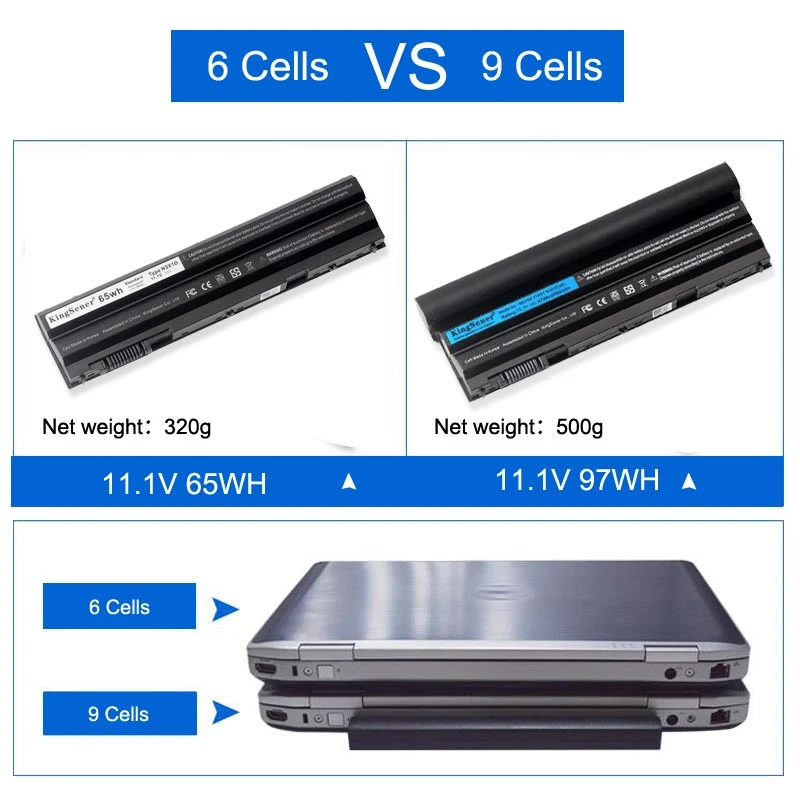 N3X1D Laptop Battery For Dell Latitude E6540 E6440 E5530 E5430 E6520 E6420
