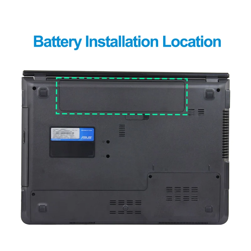 A32-N55 Laptop Battery for ASUS N45 N45S N45SL N55 N55S N55SF N75 N75S N75SL Series — 56Wh 10.8V