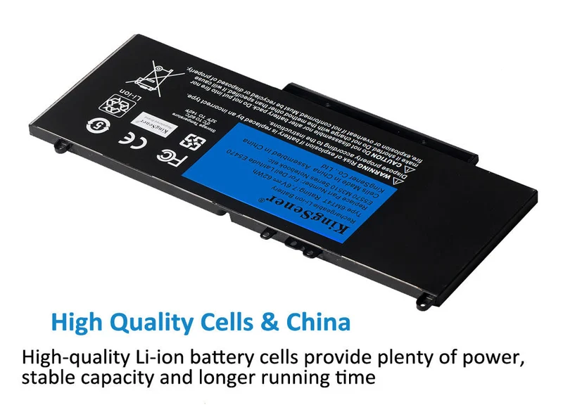 Dell Latitude E5470 E5570 Precision M3510 Battery Replacement 6MT4T 62Wh