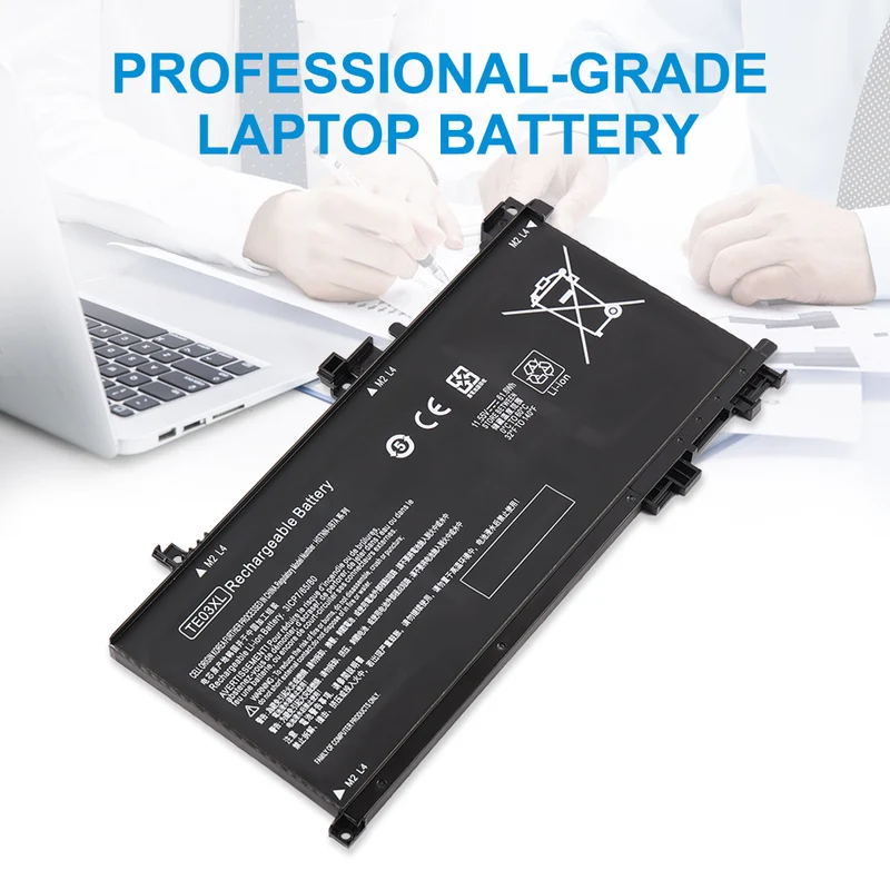 HP Omen 15-AX series Pavilion 15-BC Battery Replacement TE03XL 11.55V 61.6Wh