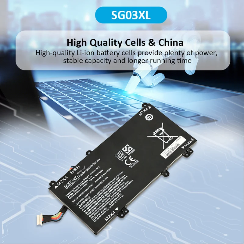 SG03XL Laptop Battery for HP Envy M7-U 17T-U 17-U Series — 11.55V 41.5Wh