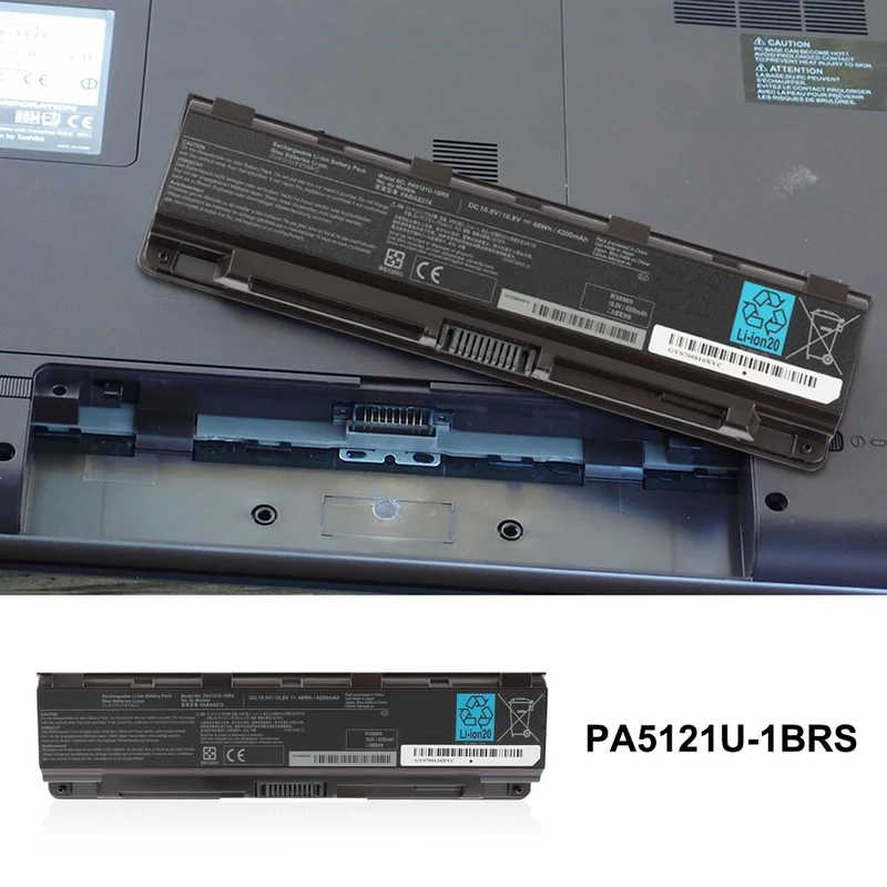 PA5121U Laptop Battery for Toshiba Satellite P75-A7100 P75-A7200 — 10.8V 48Wh