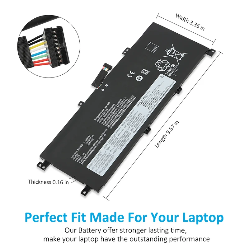 L18M4P90 Laptop Battery for Lenovo ThinkPad L13 Yoga & L13 Yoga Gen 2 — 15.36V 46Wh