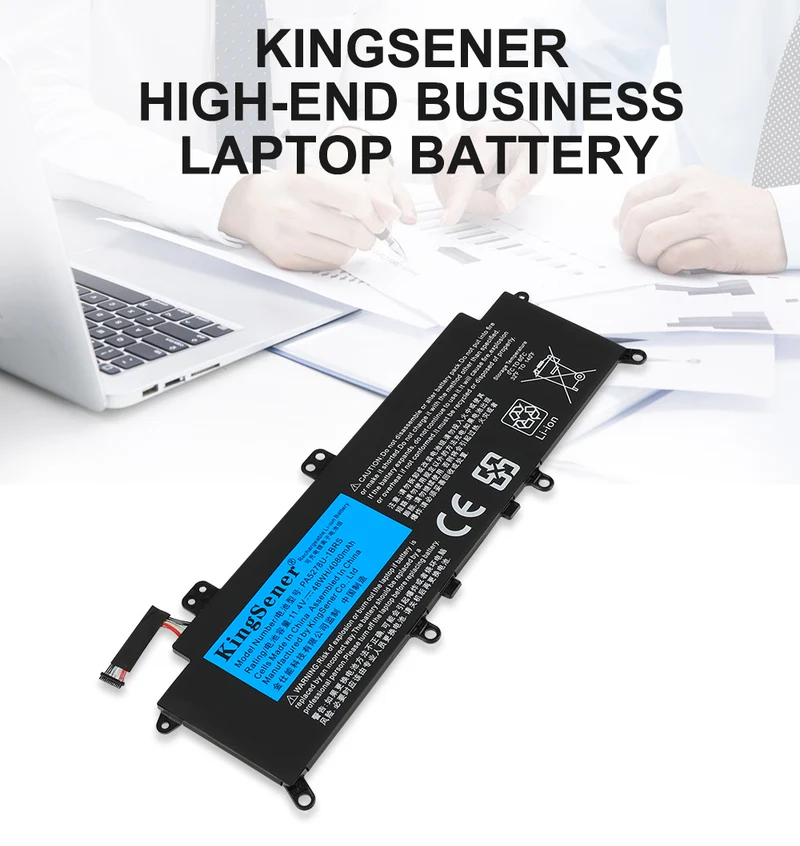 PA5278U-1BRS Laptop Battery for Toshiba Portégé X30 X30-D Tecra X40 X40-D — 11.4V 48Wh