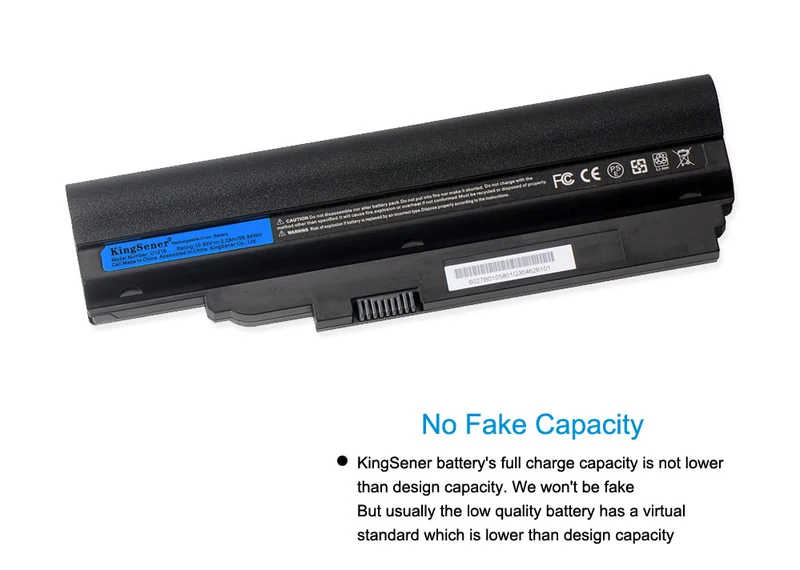 U1216 Laptop Battery for BENQ JoyBook Lite U121 U122 Series — 11.1V 56.9Wh