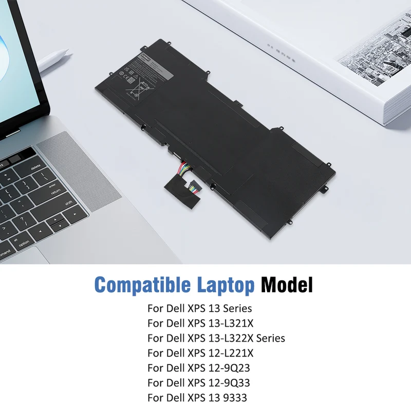 C4K9V Laptop Battery For DELL Y9N00 XPS13-L321X L322X XPS12-L221X 9Q23 9Q33 9333 3H76R 489XN 7.4V 55Wh | US Stock