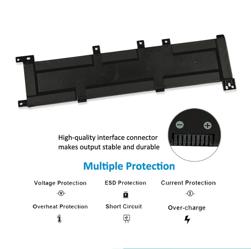 B31N1635 42WH Laptop Battery For Asus VivoBook Pro 17 A705U N705U A705UA X705U X705UA X705UB X705UF X705UV X705UN X705UQ X705N X705NA X705M X705MA X705MB F705M