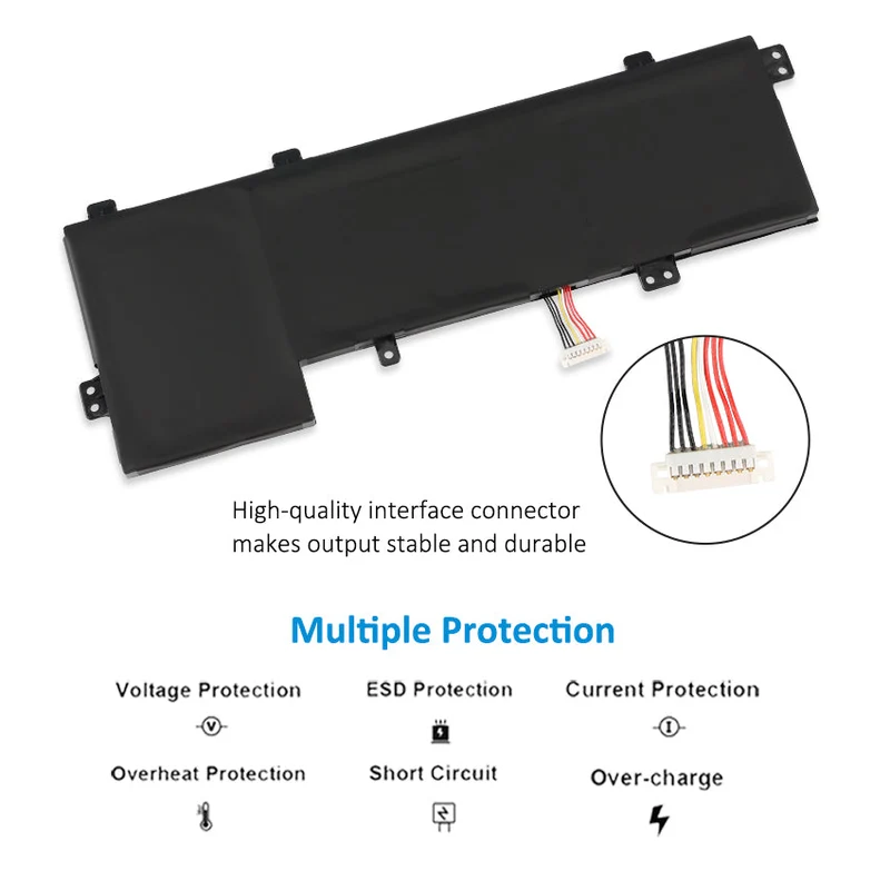 B31N1534 Laptop Battery for Asus Zenbook UX510 UX510UW UX510UX UX510UX-CN020T-BE Series 11.4V 48Wh | KingSener