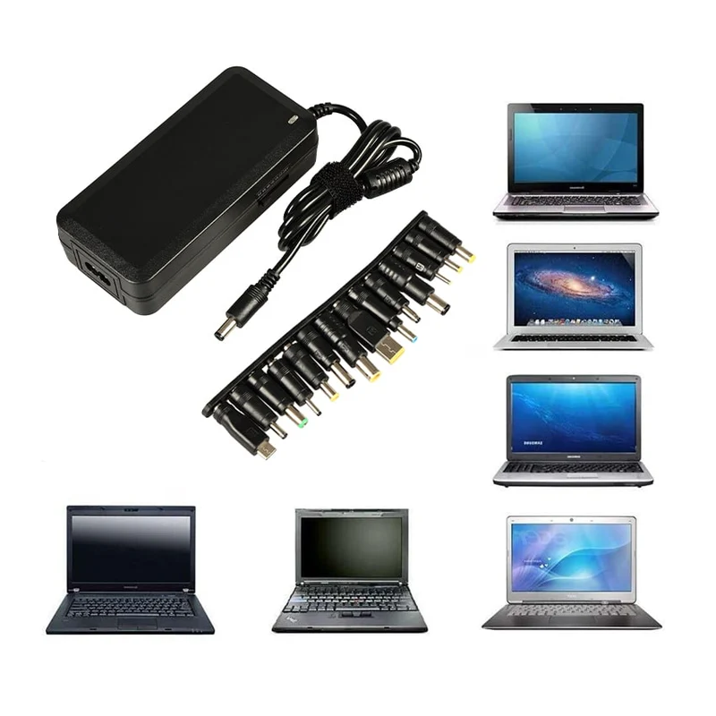120W Multi-function Universal Power Adapter with 15 DC Tips