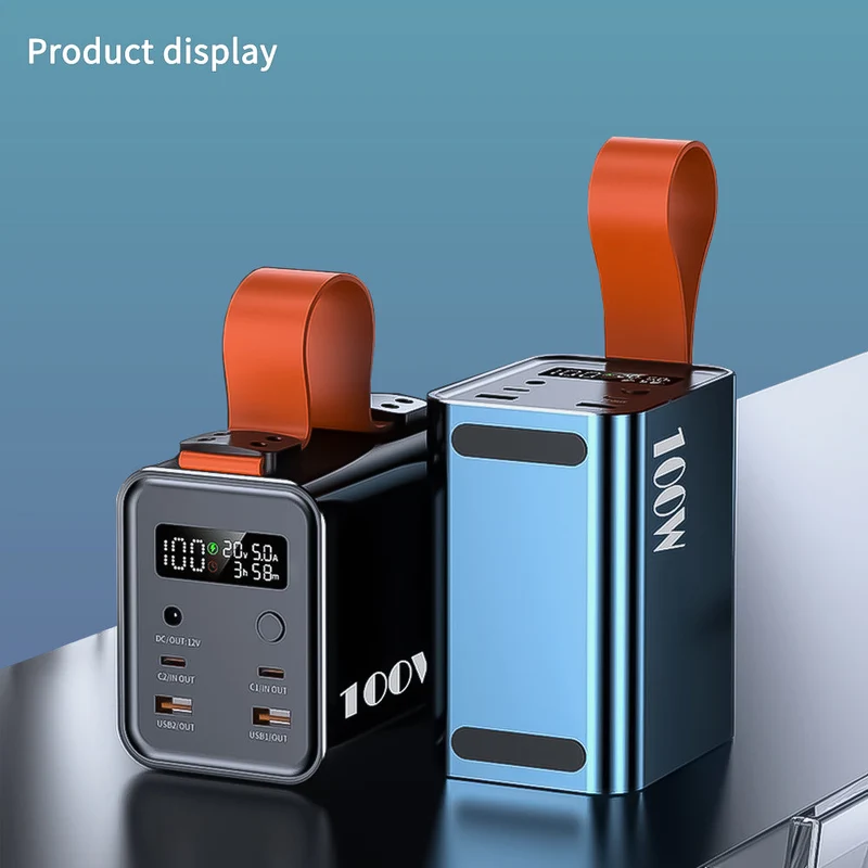 M6 60000mAh Power Bank 100W Fast Charging for Laptop