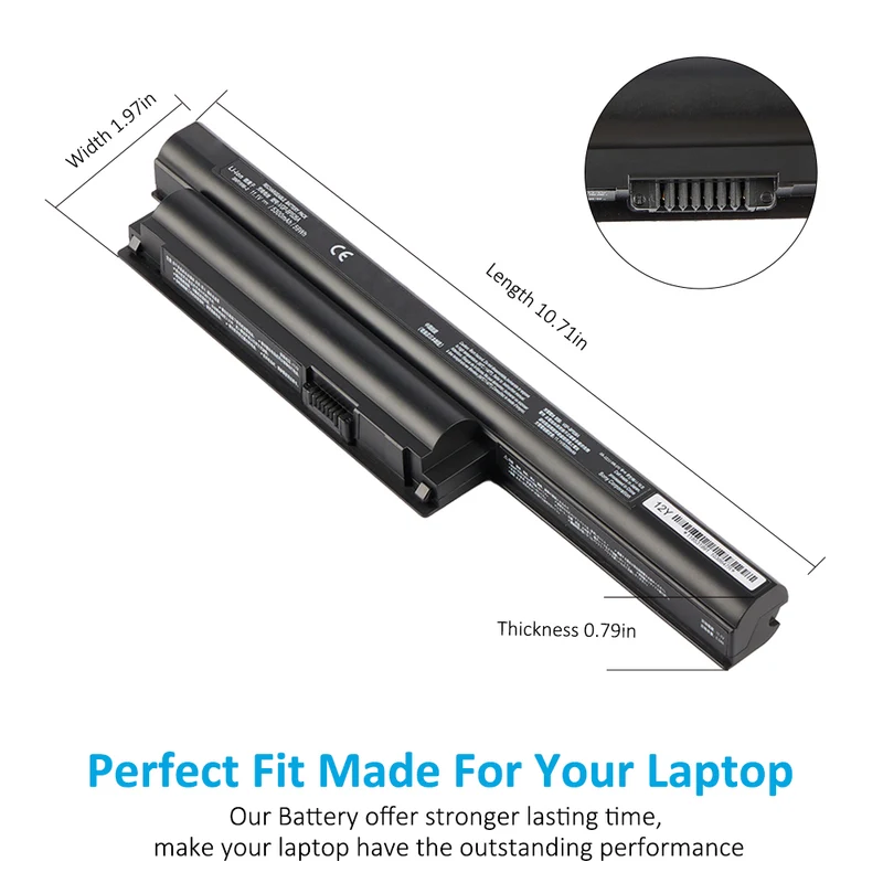VGP-BPS26 Battery for Sony VAIO SVE14 VPC-CA 5200mAh 59Wh