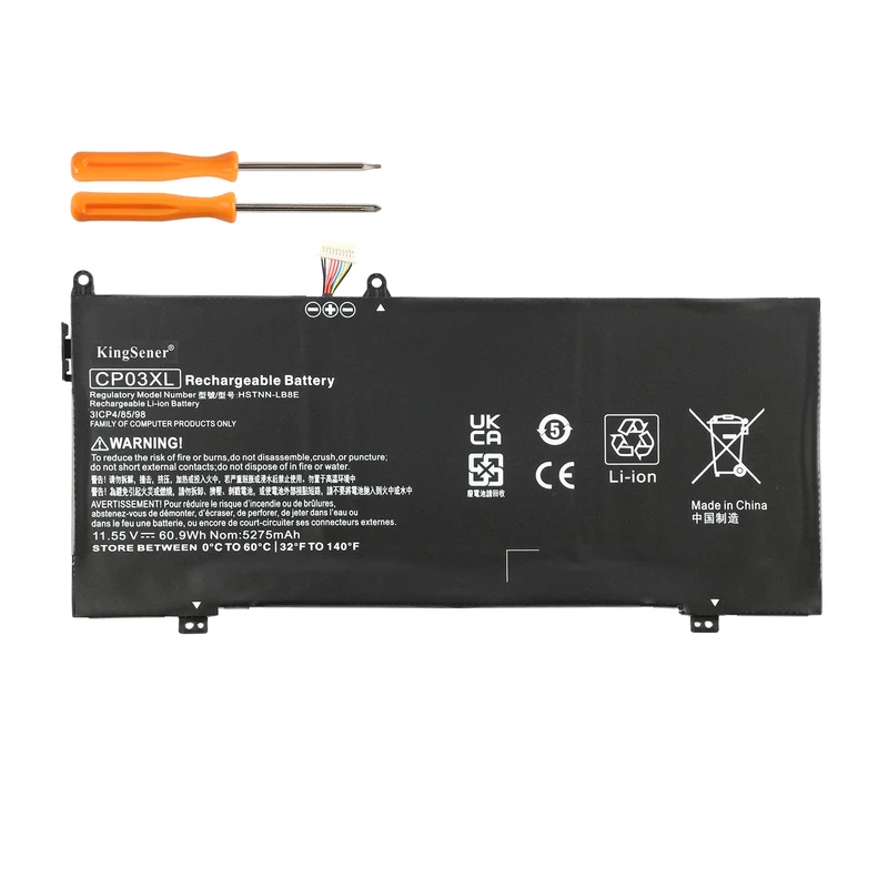 CP03XL Battery for HP Spectre x360 13-AE 60.9Wh 11.55V