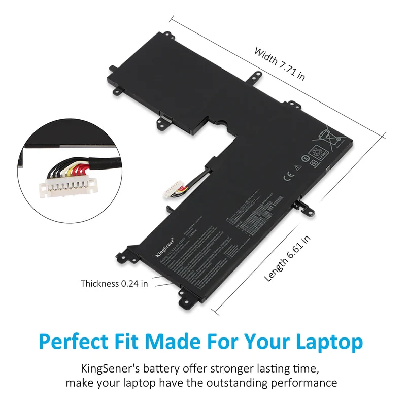 B31N1705 Battery for ASUS VivoBook Flip TP410 42Wh