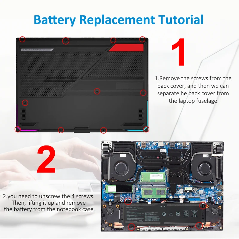 C41N2010 Battery for ASUS ROG Strix G15 G513 G513IH