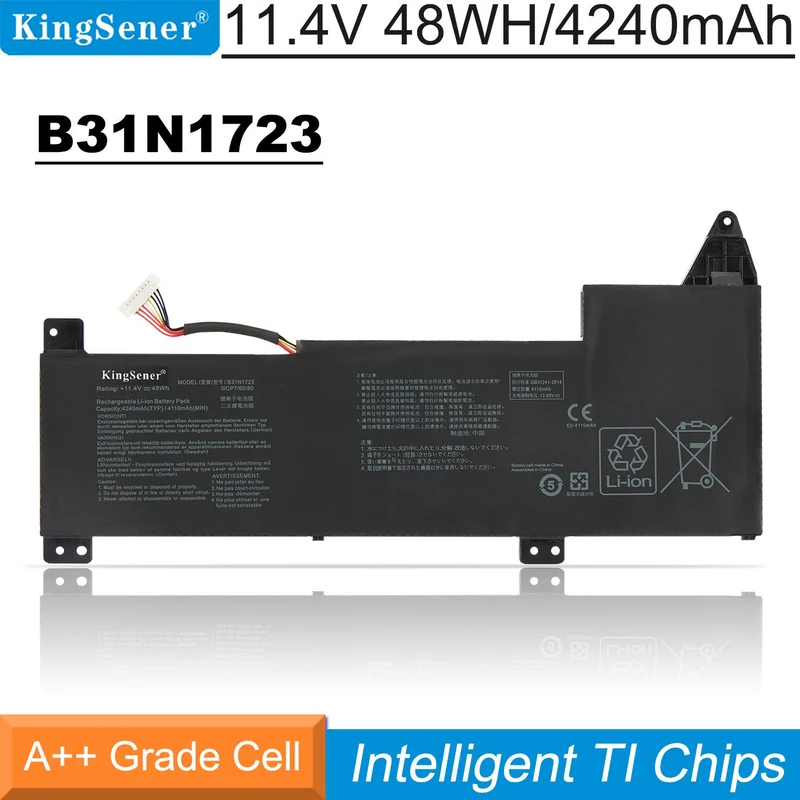 B31N1723 Battery for ASUS VivoBook X570 K570 F570 48Wh