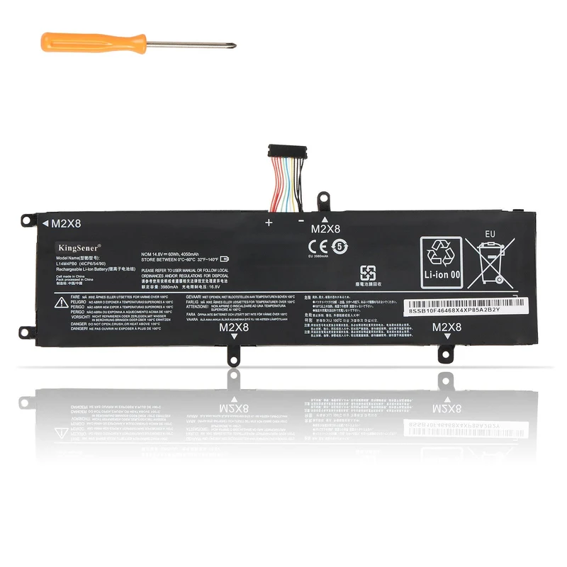 L14M4PB0 Battery for Lenovo Rescuer 14-ISK 15-ISK 60Wh