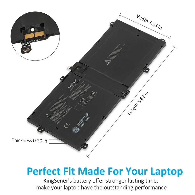 MQ20 Battery for Microsoft Surface Pro 9 2032 46.52Wh