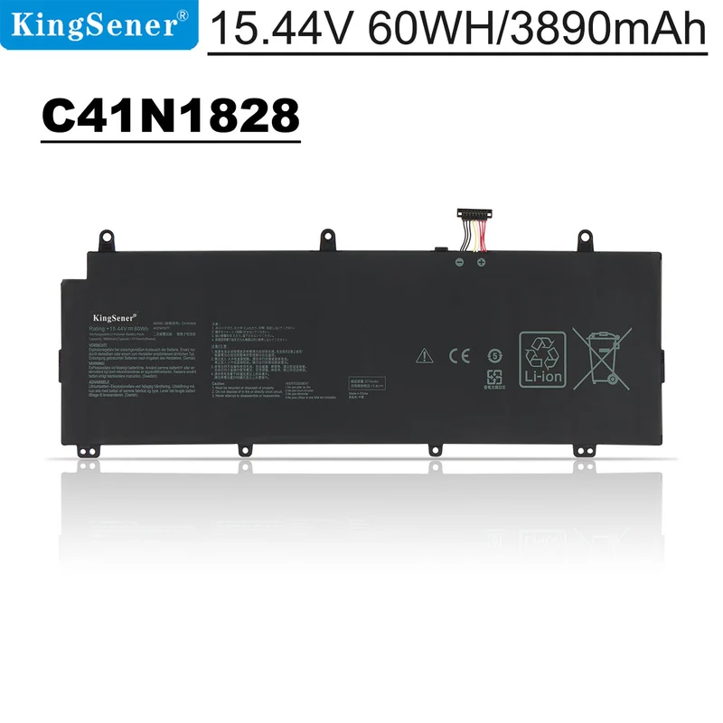 C41N1828 Battery for ASUS ROG Zephyrus S GX531GW GX531GV
