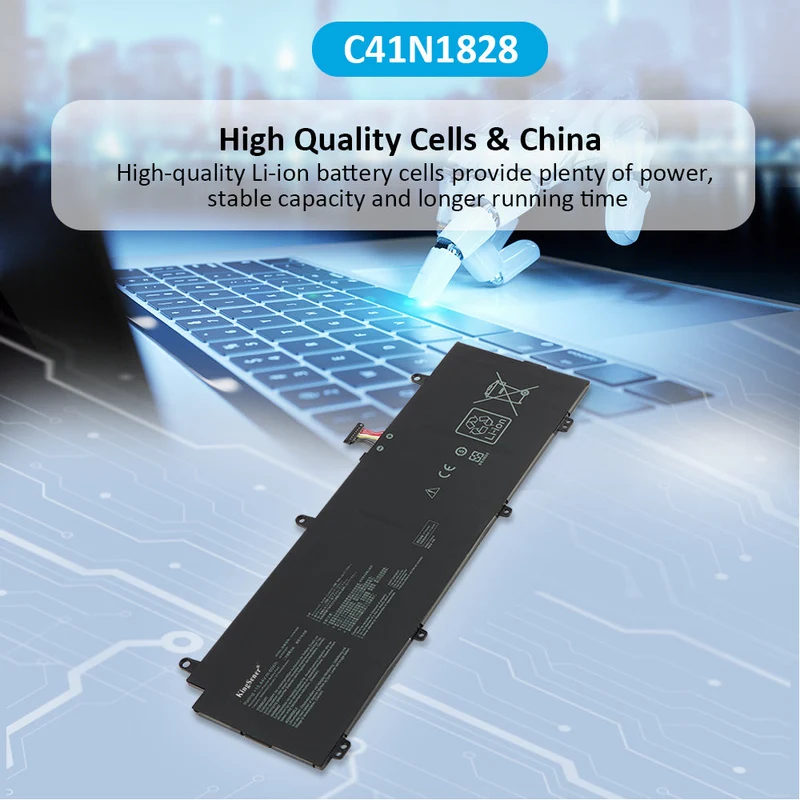 C41N1828 Battery for ASUS ROG Zephyrus S GX531GW GX531GV