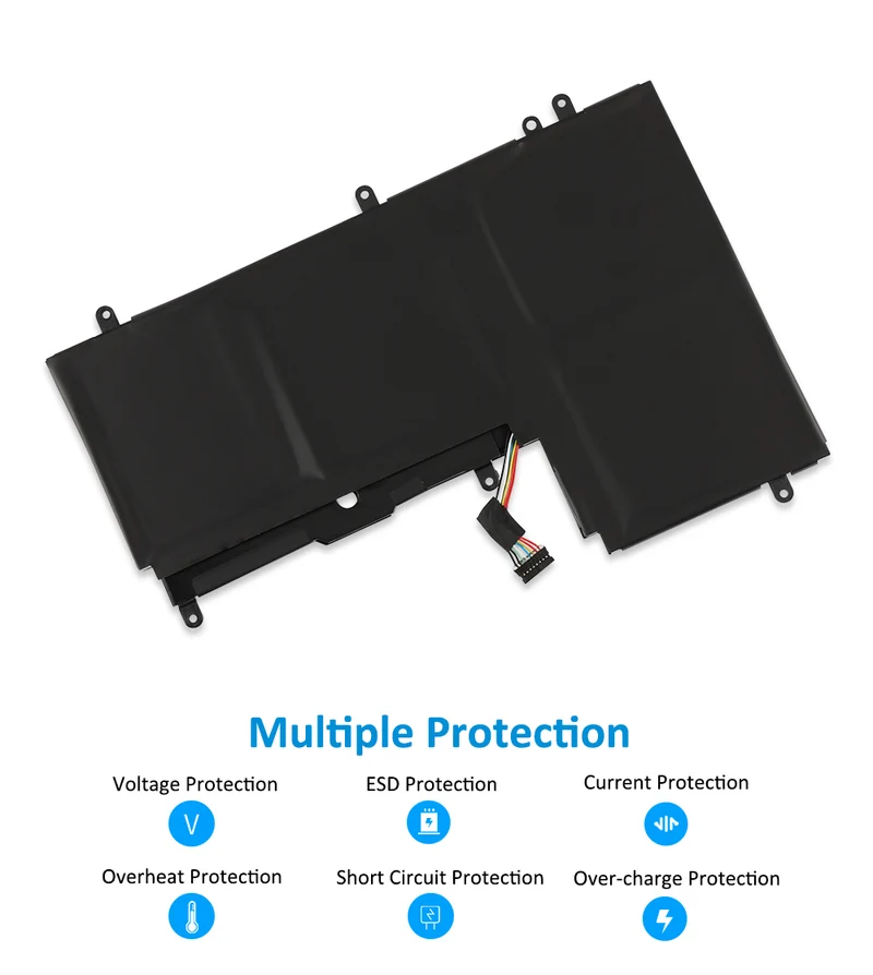 L14S4P72 L14M4P72 Laptop Battery for Lenovo Yoga 3 14 & Yoga 700 — 45Wh 7.4V