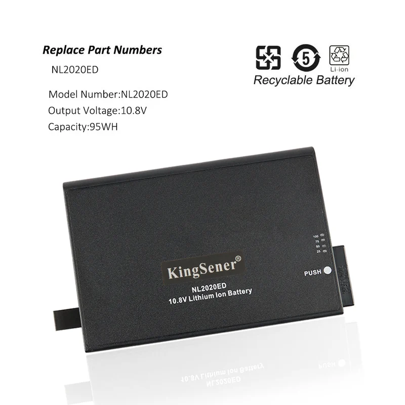 NL2020ED Battery for Inspired Energy NL2020 HD 10.8V 94Wh