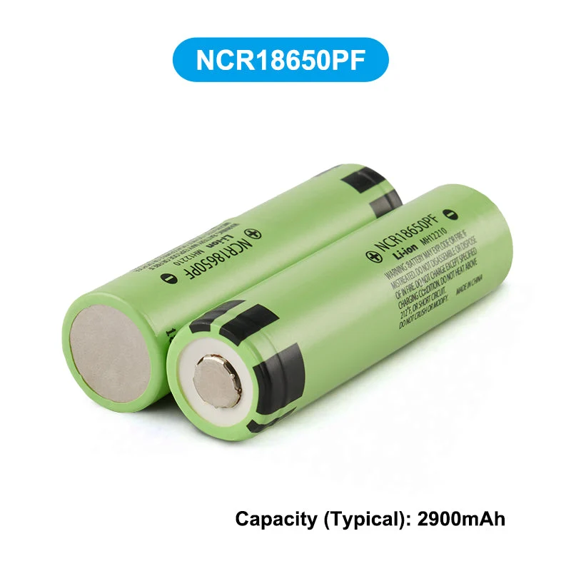 NCR18650PF 2900mAh 3.6V 10A Cell for Panasonic 18650 PF