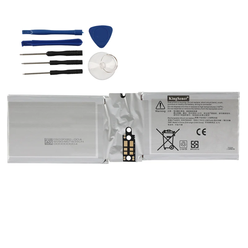G3HTA044H G3HTA045H tablet battery For Microsoft Surface Book 2 Screen battery 7.5V 2387mAh 18Wh